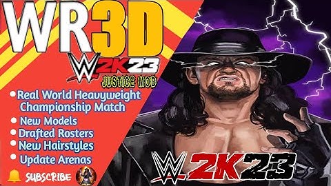 wr3d 2k23 new mod download  | New Model Plus New titles And Moves | Golden King Wrestling