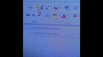 MS Word, the Change Font Size function enables you to adjust text size#computerknowledge #msword