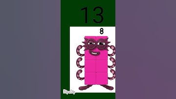 Numberblocks my number list