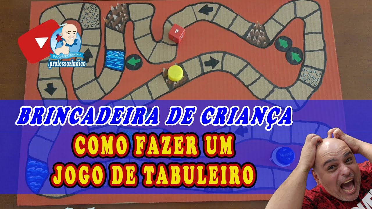 Como Fazer Jogos de Tabuleiro para Crianças em 16 Passos