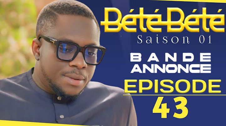 BÊTE BETE - ÉPISODE 43 - Bandé Annonce - Saison 1 - La Série La Série À.N