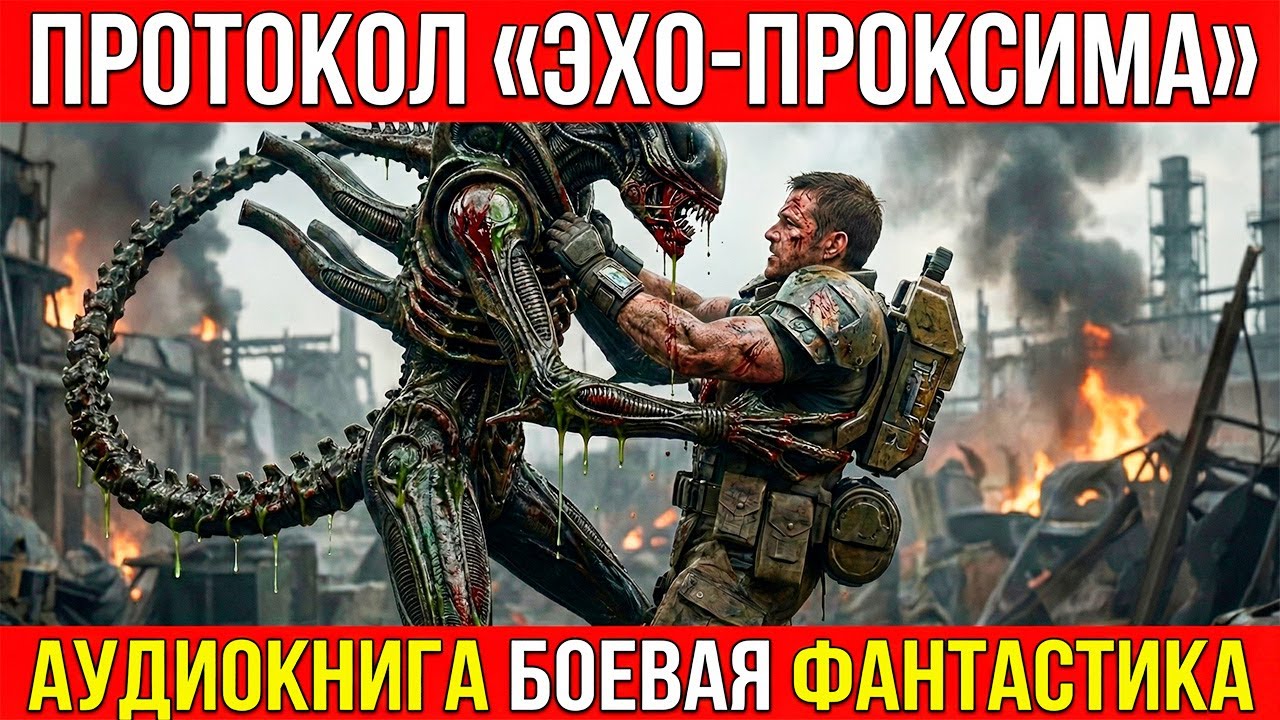 ОНИ СКРЕСТИЛИ ЛЮДЕЙ С МАШИНАМИ! АД НА ПРОКСИМЕ-3 (Боевая Фантастика / Аудиокнига)