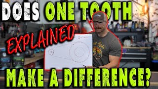 Does ONE TOOTH REALLY MATTER?   Gearing EXPLAINED