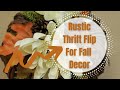 Thrift Flip - Rustic Pumpkin Decor - Fall 2020