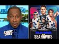 FIRST TAKE | Matthew Stafford will win MVP - Stephen A. predict Seahawks vs Rams in NFC Championship