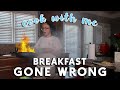 Cooking With Aliyah: BREAKFAST GONE WRONG | Vlogmas Day 19 | aliyah simone