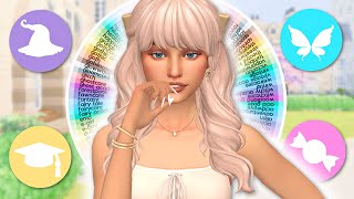 EVERY Sim is a Different AESTHETIC! | Sims 4 CAS Challenge CC