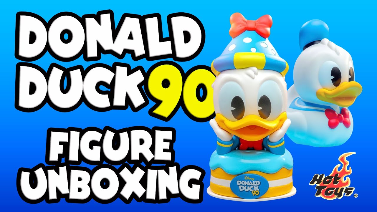Disney Hot Toys Donald Duck 90th Birthday Figures Unboxing - YouTube