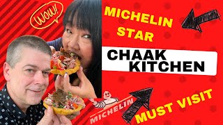 Michelin Star Chaak Kitchen Mexican Restaurant in Old town Tustin.