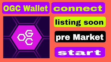 OGC wallet Connection | How to connect OGC wallet | Wallet connect with OGC