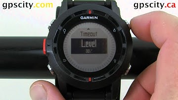 Display Setup on the Garmin fenix