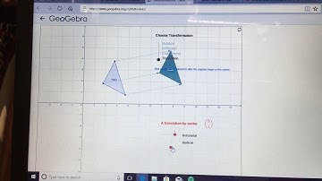 GeoGebra and the Tools it Brings for Transformations