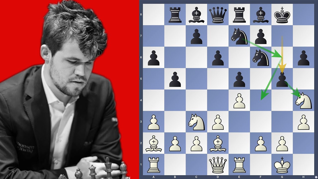The machine starts to roll | Carlsen vs Vitiugov | Tata Steel Chess 2020