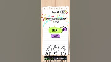 Brain Test - Level 81 Walkthrough