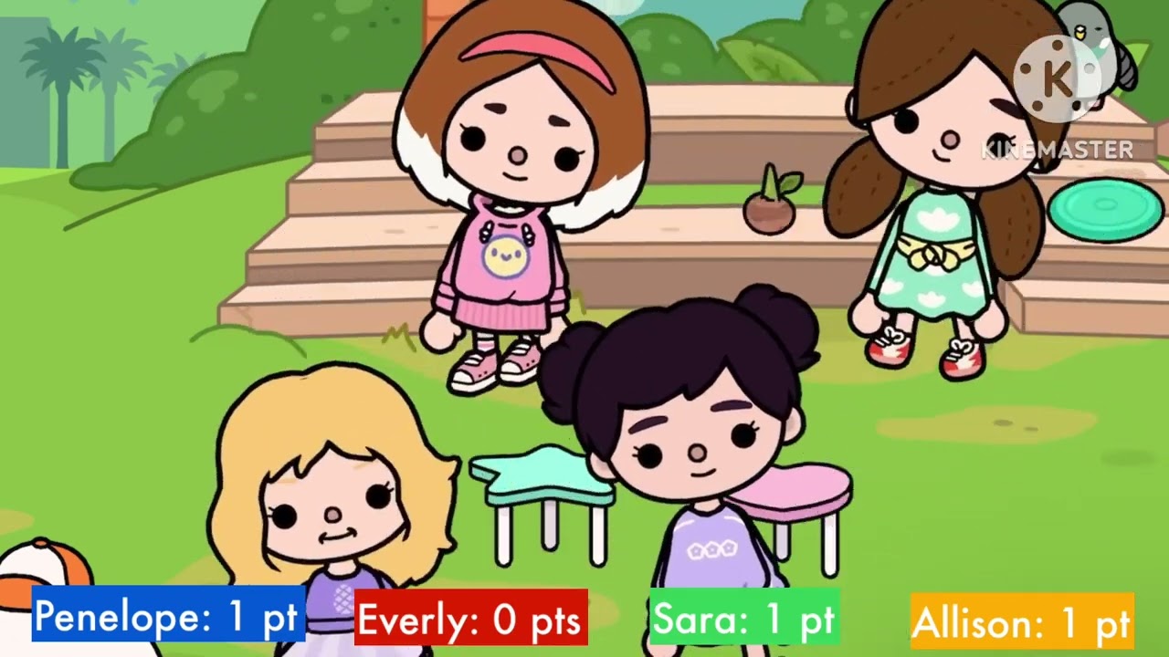 Wii Party U Minigame: Sitting Pretty (Recreated in Toca Life World) #tocaboca #wiipartyu