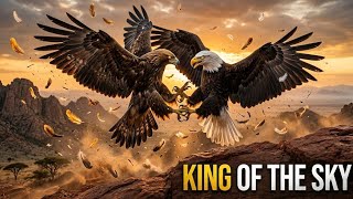 Golden Eagle vs Bald Eagle: Battle of the Sky Kings