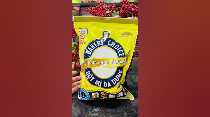 Bột mì Baker’s Choice 11 gói 1kg, sẵn hàng tại Bếp Bar, mua hàng liên hệ ngay nha 0768.075.761 😍