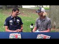 Andy Potts and Cam Dye talk shaving with Triathlete Magazine at TriRock Philadelphia 2014