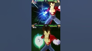 HAVE A DIFFERENCE? VEGETA SSJ4 FINAL SHINE ATTACK BT2 VS BT3