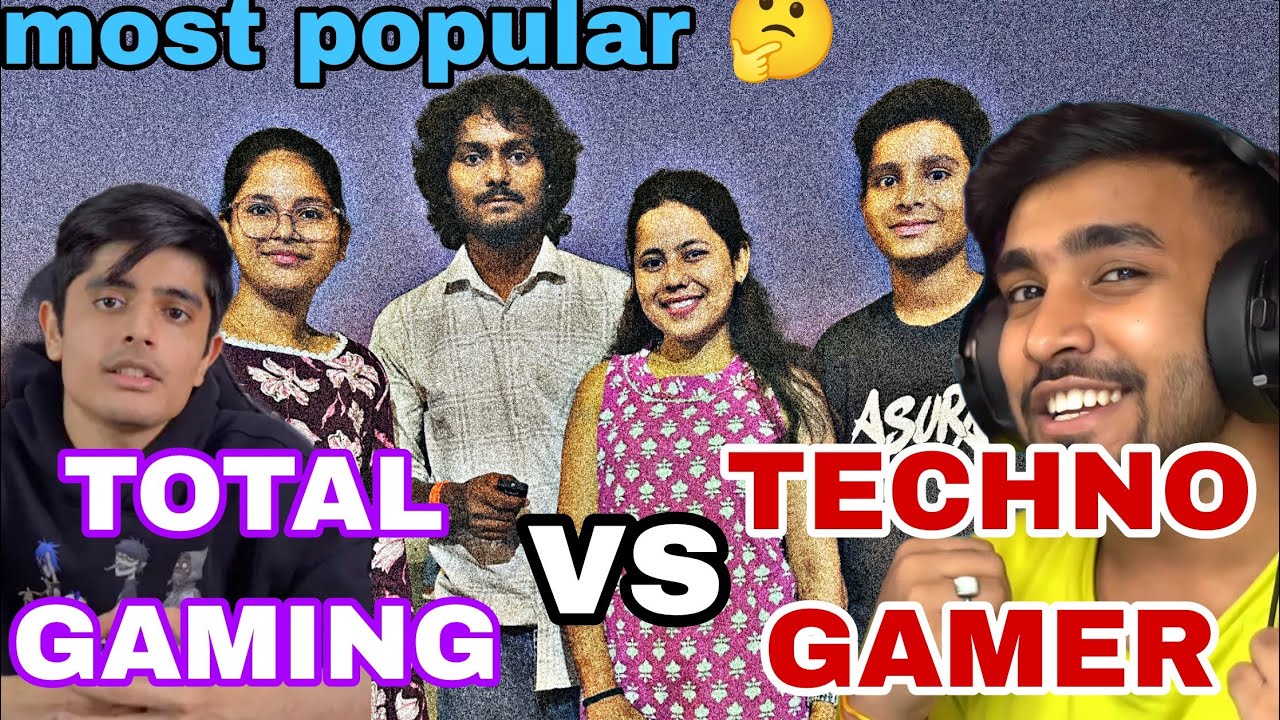 TOTAL GAMING VS TECHNO GAMERZ 🤔🙌 ||