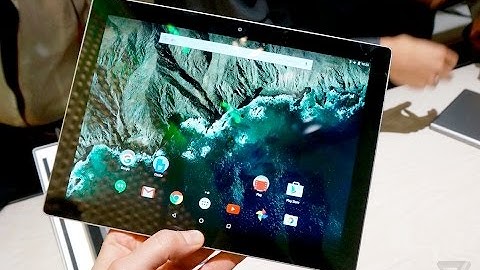 Hands-on with Google’s Android-based Pixel C tablet