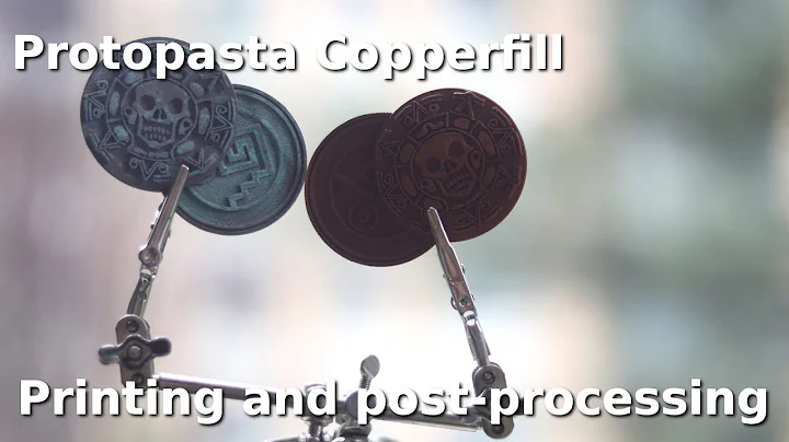 Proto-Pasta Copperfill Filament - Printing and Post-processing