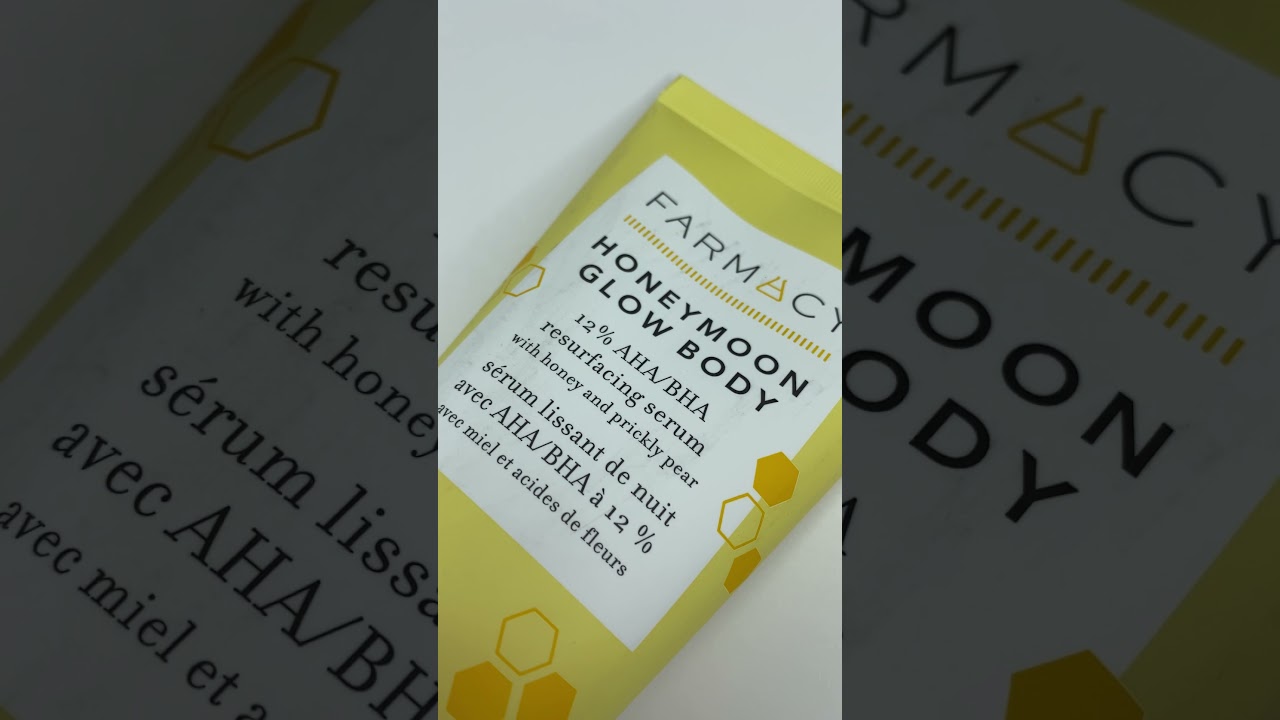 Farmacy HoneyMoon Glow Body 12% AHA/BHA Resurfacing Serum – увлажняющая сыворотка для тела, 140 мл