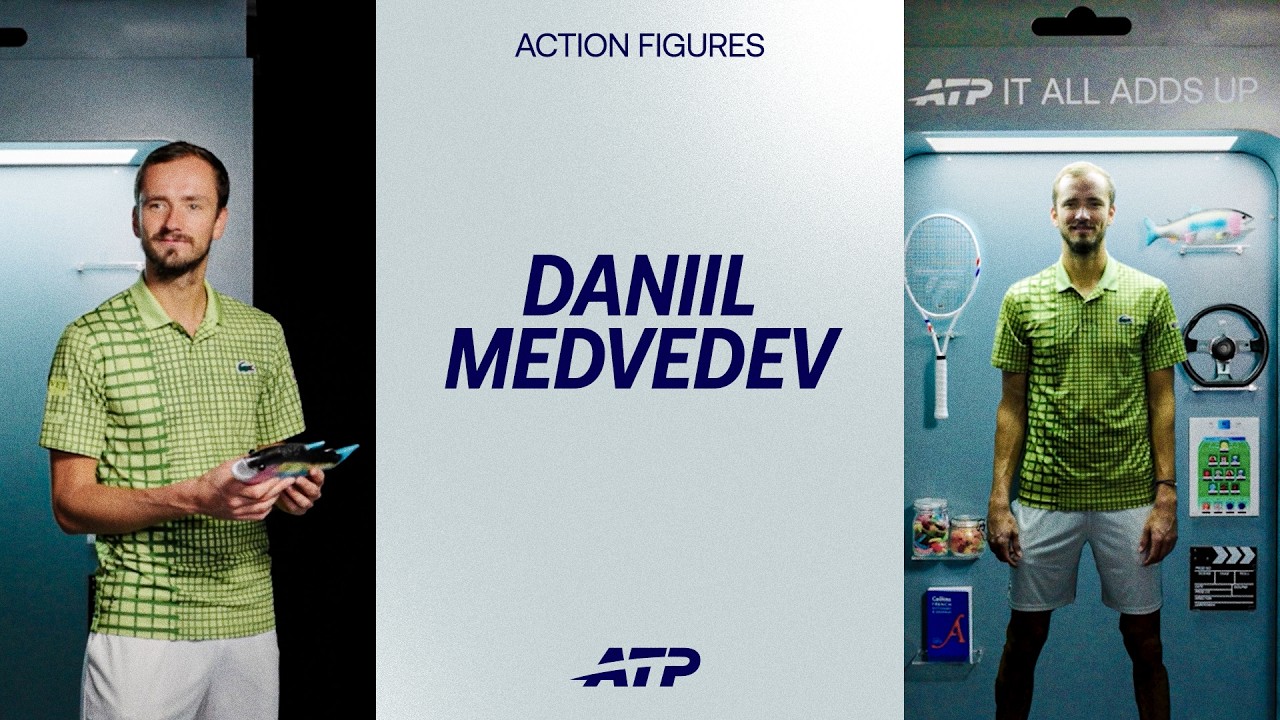 We Turned Daniil Medvedev Into An Action Figure π¬