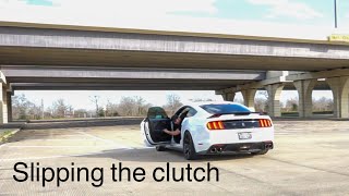 How to slip the clutch. Launching techniques.