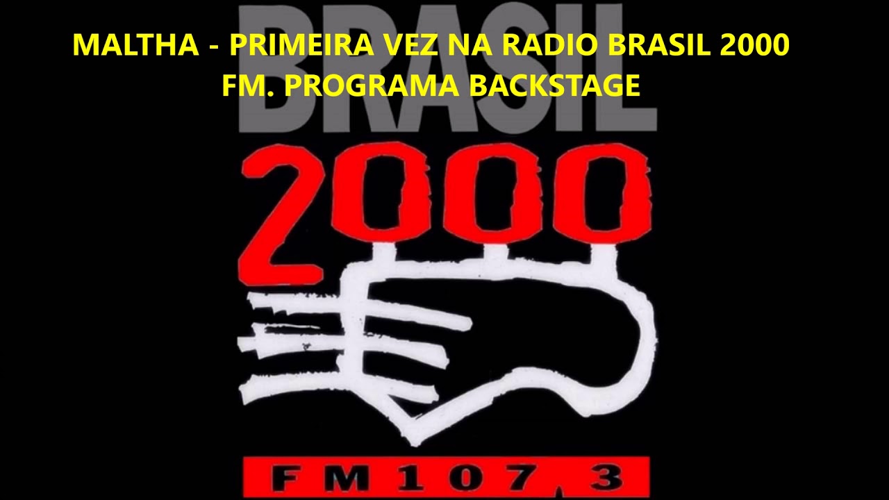 1ª Vez Que Tocou Na Radio Brasil 00 Fm Sp Youtube