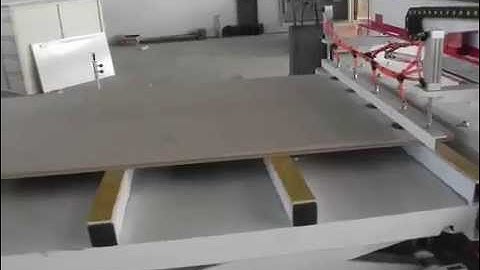 Automatic loading and unloading system, China cnc router