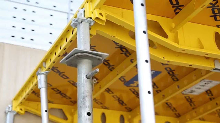 Doka's hand-set formwork system - saving money by being Safe, Fast and Efficent [construction]