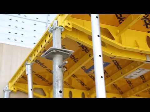 Doka's hand-set formwork