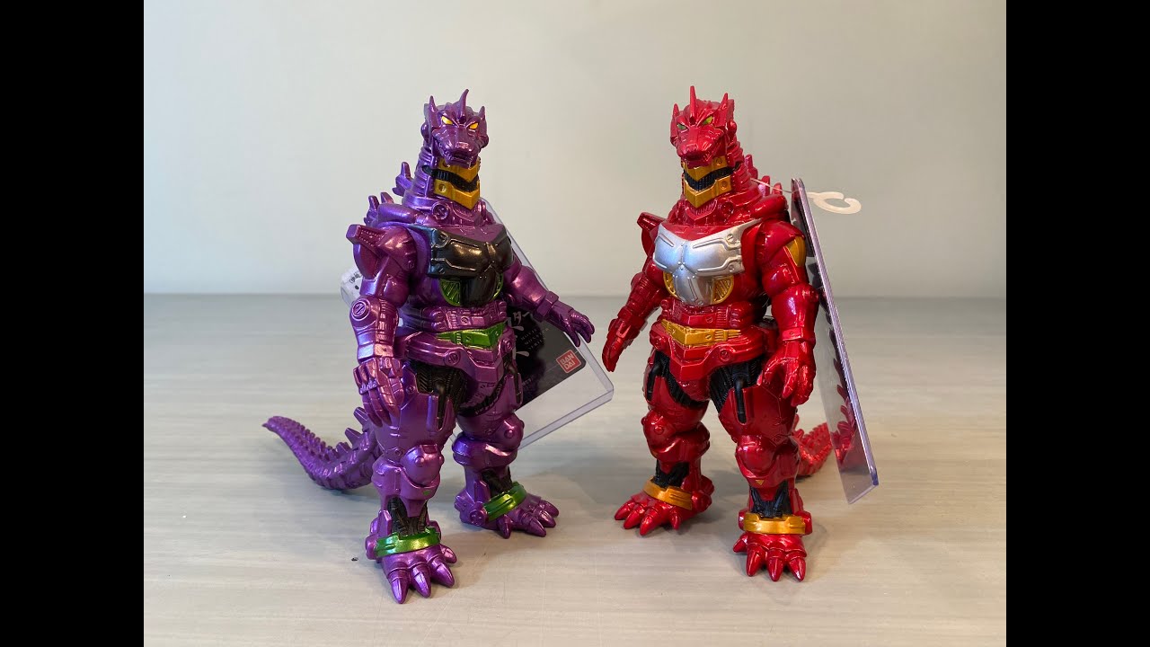 Godzilla Vs Evangelion Kiryu Figure Review! - Red AND Purple - Mechagodzilla-