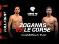 Max zoganas vs viny le corse  lions fc 10  full fight
