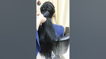 #shorts / Beautiful Messy Braid For Long Hair / Party/ Messy/Hairstyles/Hairstyles Tutorial