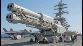 Crazy Weapons on US Aircraft Carriers You Never Knew Existed Ultimate Naval Firepower Revealed