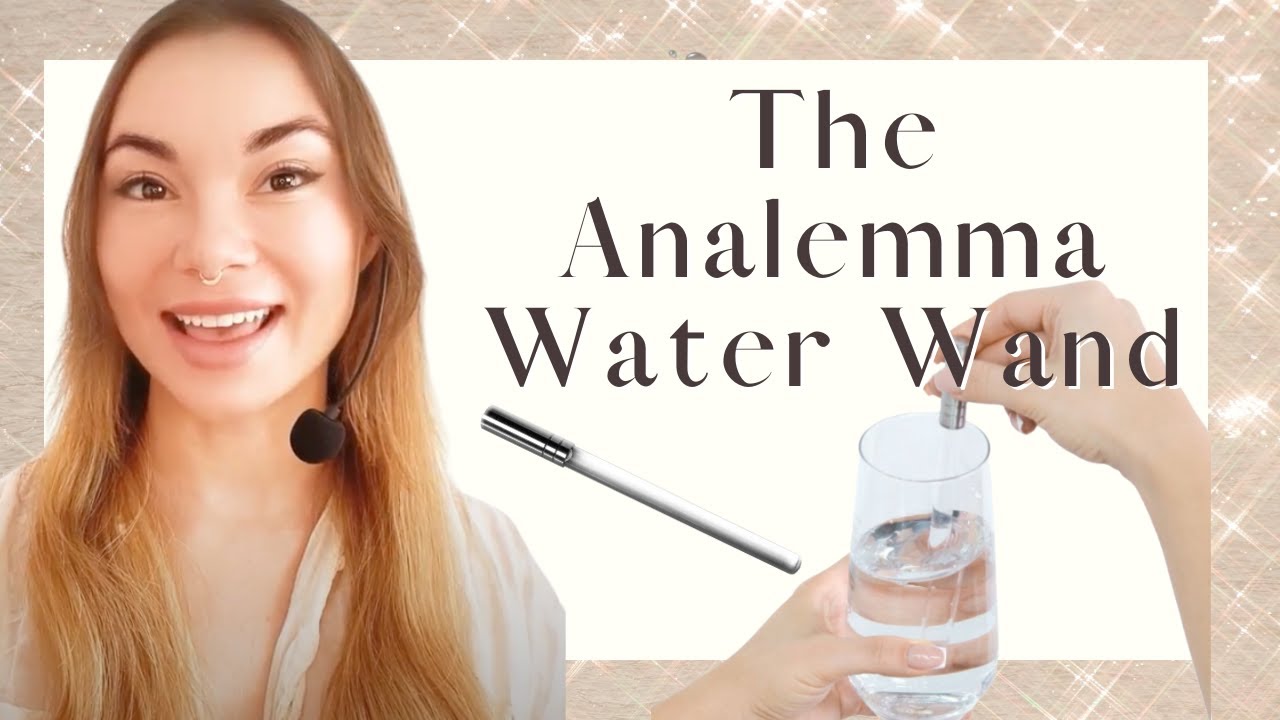 Analemma Water Wand Structured Energized Water for Biohacking