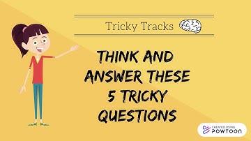 Think Hard🤔 and Answer these 5 Tricky🤯 Questions