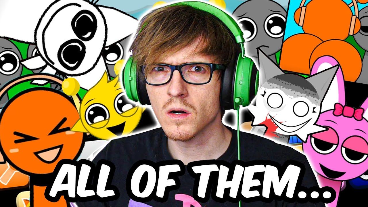 Я играл во все моды Sprunki КОГДА-ЛИБО...