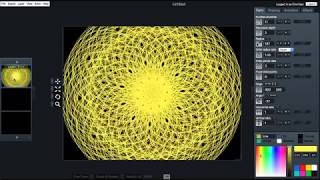 ✅ RADIAL SIMMETRY DRAW - How create MANDALA PATTERN in 5 minutes