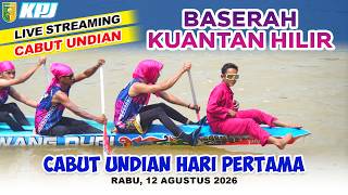 [LIVE] Pencabutan Undian Pacu Jalur Hari Pertama di Baserah Kuantan Hilir (2026)