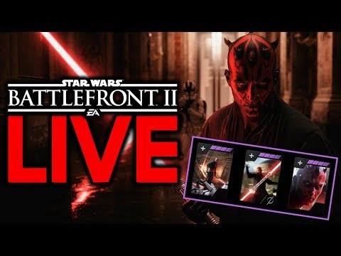 Using A Fully Upgraded Darth Maul Star Wars Battlefront 2 Live