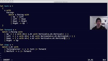 Advent of Code Day 3 Pt. 1 in F# (2017)