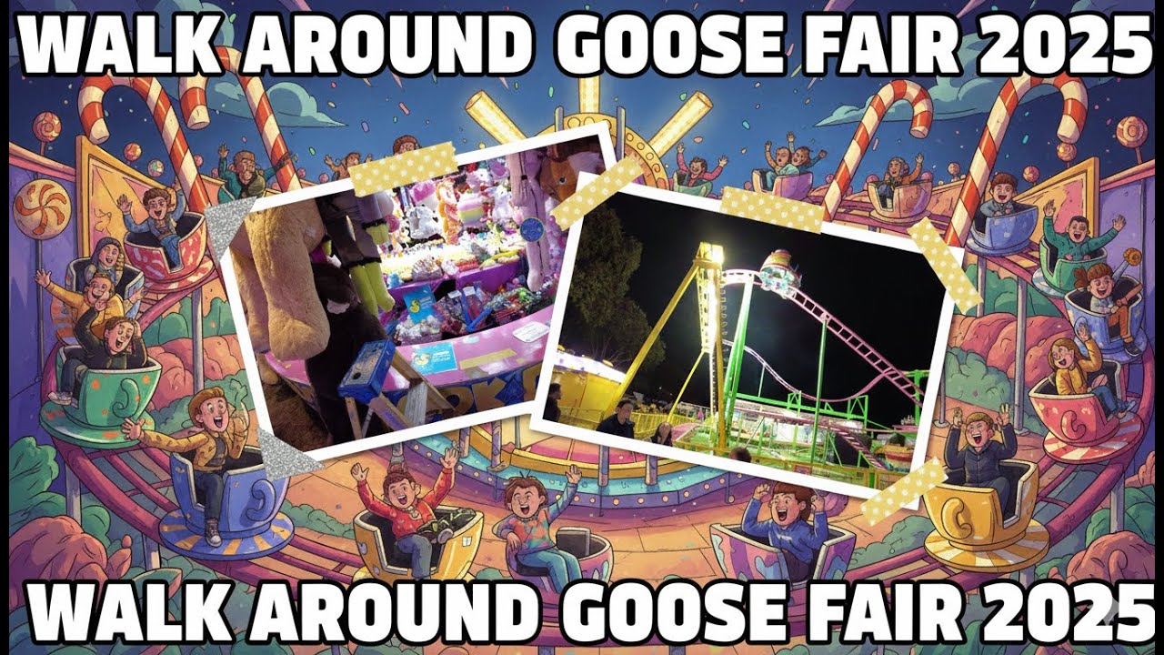 Unspoken Thrills: Goose Fair 2025 Ride Reactions