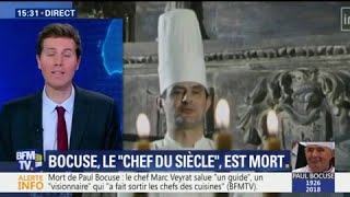 Paul Bocuse A Été Le Premier À Médiatiser Les Chefs, Dit Le Chef Cuisinier De Lelysée