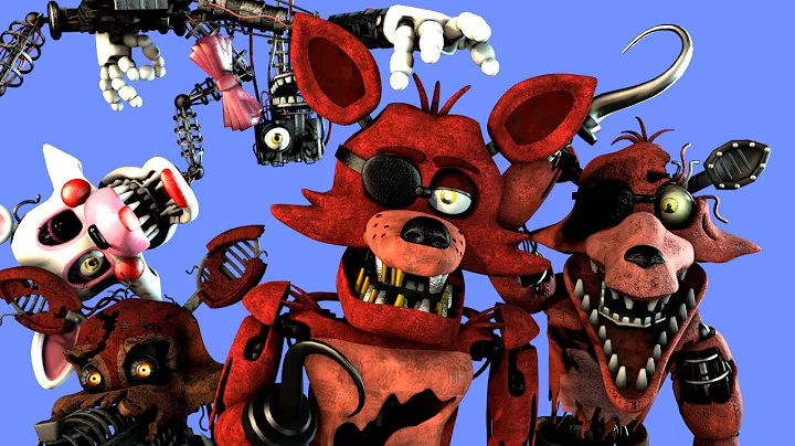 [SFM FNaF] Every Foxy in a nutshell