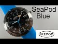 Ikepod seapod  blue ufo watch