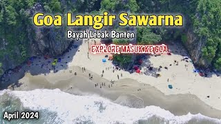 Vlog || Pantai Goa Langir Sawarna Bayah Lebak Banten April 2024