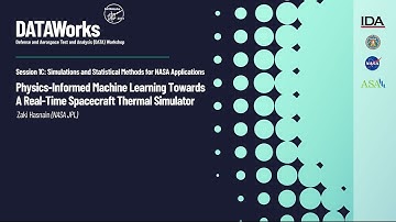 Session 1C: Onboard spacecraft thermal modeling using physics informed machine learning